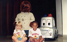 McGruff and kids